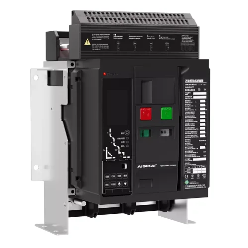 Bảng điều khiển sê-ri ASKW2 Loại dây phía trước Bộ ngắt mạch đa năng thông minh (ACB)